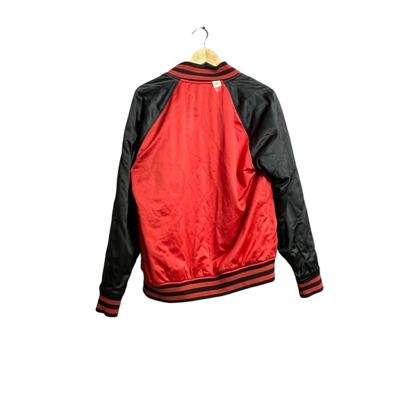 Levi's Reversible Varsity Bomber Embroidered Roses Jacket - Picture 5 of 9